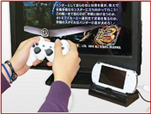 0210)PSPをPS2のコントローラで遊ぼう[(PSP)コントローラアダプタMAX 