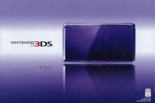 0616)[(3DS)NINTENDO 3DS本体 MIDNIGHT PURPLE(北米版)]入荷しました 
